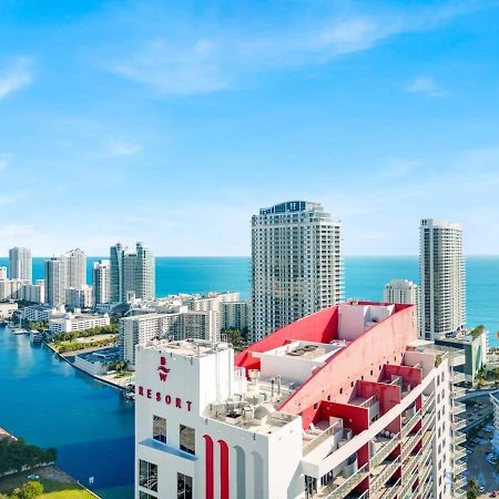 Pool - Infinity View - Balcony - Gym - Near Beach Hallandale Beach Buitenkant foto